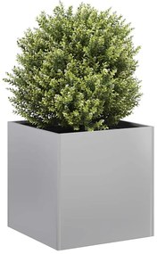 vidaXL Jardinieră 40x40x40 cm oțel galvanizat