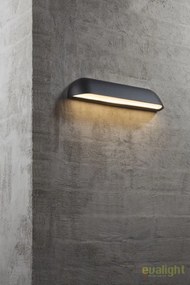 Aplica de perete LED pentru iluminat exterior cu protectie IP44 FRONT 36 neagra 84091003 DFTP