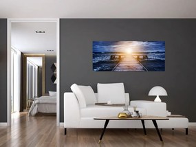 Tablou cu mol însorit (120x50 cm)