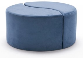 Taburet Alis Pouf albastru