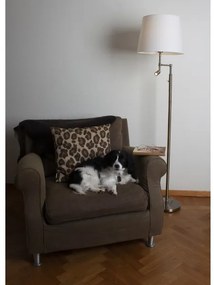 ByRydens 1988780-5504 Lampă de podea ORLANDO 1xE27/5W/230V+LED/3W alb/bronze