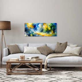 Tablou - Zi însorită abstractă (120x50 cm)