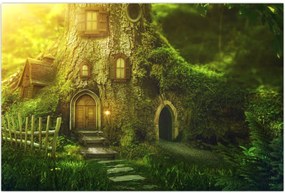 Tablou - Pădure de poveste (90x60 cm)