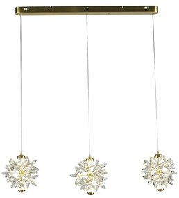 Lustra LED suspendata cristal design lux elegant BELLE 3L