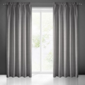 Draperie decorativă de lux gri 140 x 270 cm