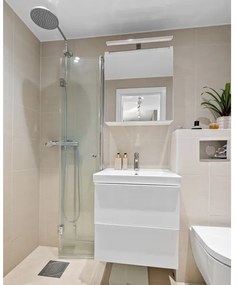 Aplică LED pentru oglindă de baie LED/8W/230V 4000K 50 cm IP44 crom