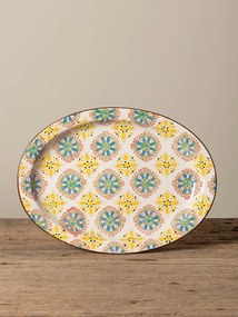 Platou din ceramica, Bohemian