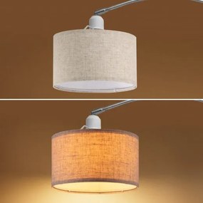 Deuba Lampă cu arc de design - reglabilă 150-175cm