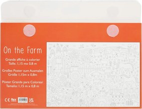 Cărți de colorat On the Farm – Rex London