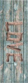 vidaXL Covoraș de bucătărie, lavabil, Love, 60 x 180 cm