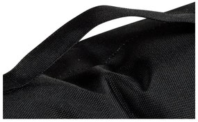 Pătură neagră pentru câini din sherpa 50x80 cm – Love Story