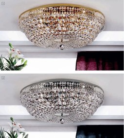 Lustra aplicata cristal Schöler design de lux Sheraton 65cm, chrome