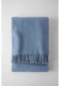 Pled din amestec de bumbac Euromant Basics, 140 x 180 cm, gri