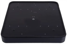 Plafonieră LED FELIZ LED/40W/230V 4000K 40x40 cm negru