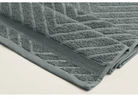 Prosoape galbene-gri 4 buc. din bumbac din frotir 50x90 cm – Foutastic