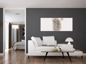 Tablou - Foaie ilustrată N⁰1 (120x50 cm)
