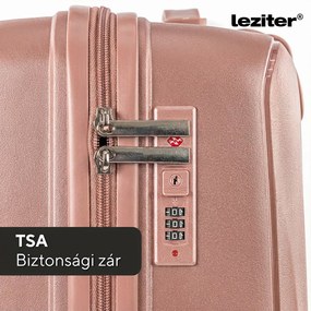 TraveLux Endure valiză medie cu capac dur 68x45x25 cm aur roz