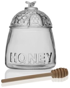 Dispenser miere de albine din sticla 14.5X10.5X10.5