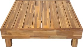 Măsuță de cafea pentru exterior din lemn de acacia, design natur, "Outek"