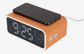 Ceas deșteptător cu încărcător wireless Chunky LED – Karlsson