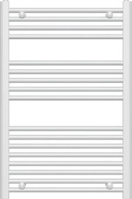Novaservis - Radiator de baie tip scară, 90 x 60 cm, 478 W, 230 V, alb, drept