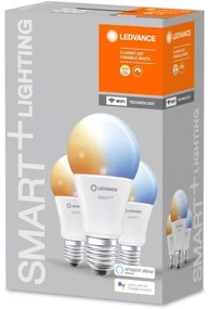 SET 3x Bec de iluminat cu LED SMART + E27/9W/230V 2700K-6500K - Ledvance