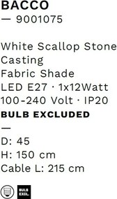 Lampadar/Lampa de podea decorativa BACCO