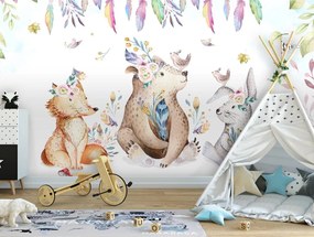 Fototapet - Animale indiene (254x184 cm)