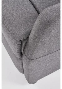 Fotoliu reglabil FELIPE, gri