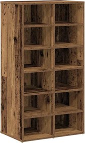 vidaXL Pantofar, Lemn vechi, 54x34x100,5 cm, lemn compozit