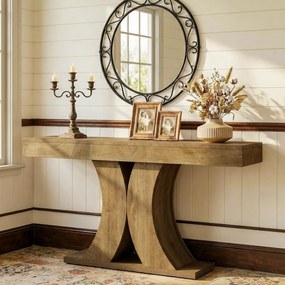 Masa Consola maro, 150 cm, masuta hol, living, dormitor - MAM2