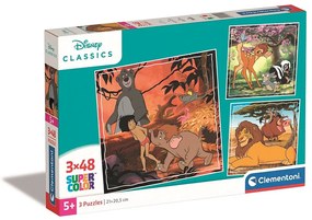 Disney Classics Timeless Puzzle Clementoni 3x48 bucăți