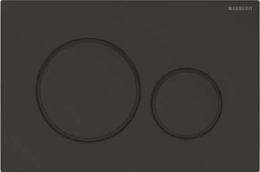 Geberit 115.882.16.1 - Plăcuță de acționare Sigma20 24,6 x 16,4 cm, negru mat