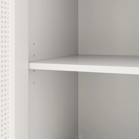 Bufet de sufragerie din ratan cu sertare, Alb | Aosom Romania