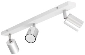 Spot LED TUNE 3xGU10/4,8W/230V crom mat/alb