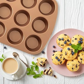 Formă de copt pentru brioșe din metal 25,5x36 cm Marissa – Orion