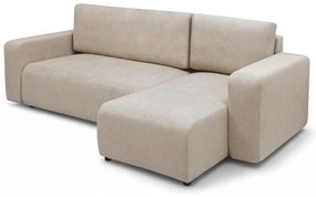 Colțar extensibil Avia Mini universal - bej țesătură boucle Gerra 105