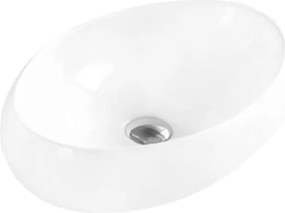 Mexen Silvia chiuvetă pe blat 60 x 40 cm, albă - 21686000