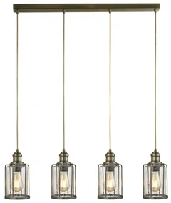 Lustra rustica design traditional Pipes 4L 1164-4AB SRT