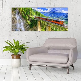 Tablou - Matterhorn, Zermatt, Valais, Elveția (120x50 cm)