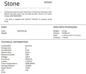 Plafoniera LED design modern Stone