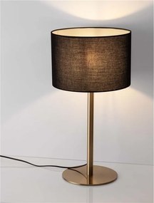 Veioza/Lampa de masa design decorativ SIBNIA alama/negru