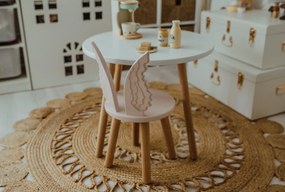 Set masuta cu scaun copii ingeras roz
