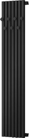 Mexen Flux radiator decorativ pentru baie 1500 x 340 mm, 630 W, negru - W127-1500-340-00-70