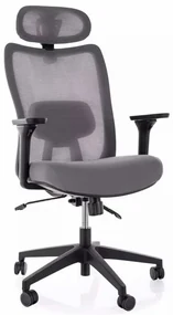 Scaun de birou Bevera Plus, gri
