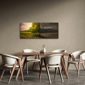 Tablou - cercul vieții (120x50 cm)