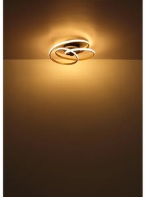 Lustră LED aplicată Globo 67183-40G GLYXAR LED/40W/230V