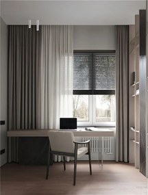 Spot aplicat LED design tehnic LUISA alb, H-15cm