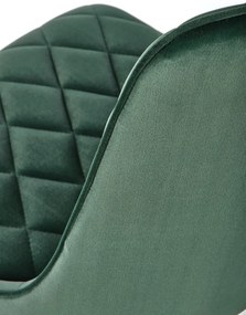 Scaun de sufragerie Krazlard (verde închis). 1039683