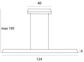 Lustră LED pe cablu MAXLIGHT P0595 JO-JO LED/38W/230V antracit